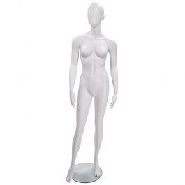 FEMALE MANNEQUINS : Window female mannequins white color