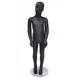 PROMOTIONS CHILD MANNEQUINS : Window mannequins kids 4 years black finish
