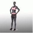 Image 1 : Mannequin woman athletic sport gray ...