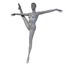 FEMALE MANNEQUINS - MANNEQUINS SPORT : Woman mannequin gymnast