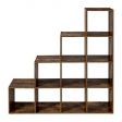 Image 1 : Staircase Shelf with 10-Cube ...
