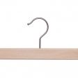 Image 1 : 10 Natural wood hangers with ...