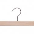 Image 1 : 10 Natural Wood Hangers with ...