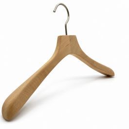 AGENCEMENT MAGASIN : 10 cintres en bois pour vestes 42cm