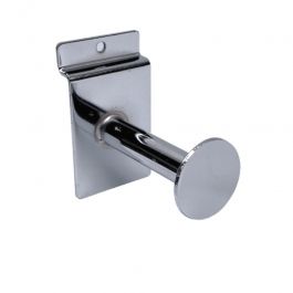 Accessories for slatwalls 10cm straight presentation for grooved panels Presentoirs shopping