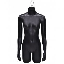 NOVIT&Agrave; : 3/4 torso manichini donna nero
