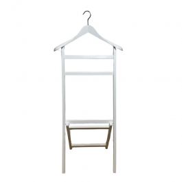 AGENCEMENT MAGASIN : 30 x valet de chambre d'hotel pliant blanc