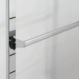 EQUIPO DE TIENDAS : Barra met&aacute;lica para tienda de g&oacute;ndola 100cm