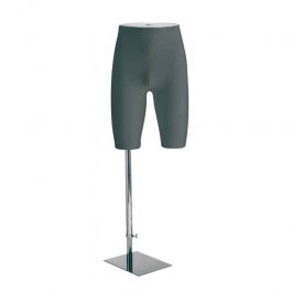 Jambes mannequins vitrine Bassin homme avec d&eacute;part de jambes gris Mannequins vitrine