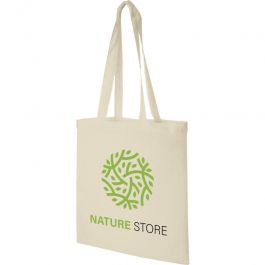 EQUIPO DE TIENDAS : Bolsas personalizadas de algod&oacute;n natural - 38x42cm