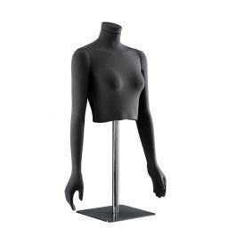 Bustos Busto flexible senora negro con cabeza fibra bi-el&aacute;stic Bust shopping