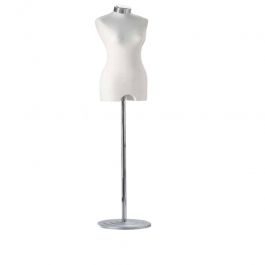 EQUIPO DE TIENDAS : Busto mujer modelo en elasthanne marfil