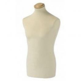 NOVIT&Agrave; : Busto sartoriale crema uomo senza piede