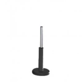NOVIT&Agrave; : Busto tondo nero per bambini base 46 cm