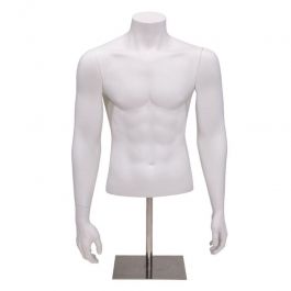 NOVIT&Agrave; : Busto uomo con braccio colore bianco