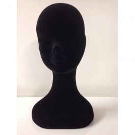 EQUIPO DE TIENDAS : Cabeza senora maniqui negras
