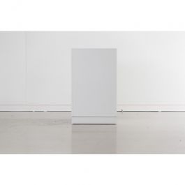 Glossy white wood office cabinet for shop or business. W ... Modern Counter display Checkout counter desk white color Comptoirs shopping