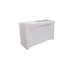MOSTRADORES Y EXPOSITORES : Espositore modular blanco brillante