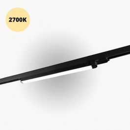 AGENCEMENT MAGASIN : Luminaire led noir 60 cm 15w 2700k