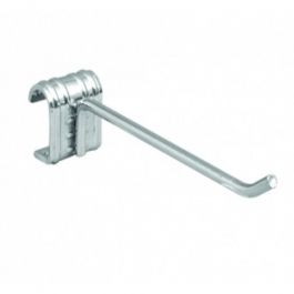 EQUIPO DE TIENDAS : Gancho derecho de 30cm para g&oacute;ndola de pared