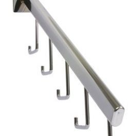 Accessori per pareti attrezzate negozi Gancio per borsa cromato Mobilier shopping