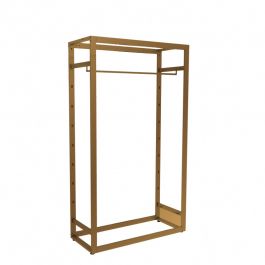 MOBILIARIO Y EQUIPAMIENTO COMERCIAL - GONDOLAS POR TIENDAS : Góndola store oro h 185 x 108 x 45 cm