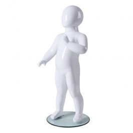 NEUHEIT : Kinder schaufensterfiguren weiss 78cm