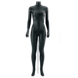 Manichini senza testa Manichino donna senza testa rivestito in pelle Mannequins vitrine