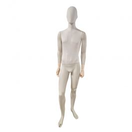 MANNEQUINS DE VITRINES : Mannequin de vitrine homme en tissu