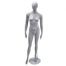 MANNEQUINS DE VITRINES : Mannequin vitrine femme finition ciment