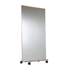 Miroirs magasin Mirroir magasin &agrave; roulettes 190x100cm Mobilier shopping