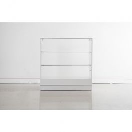 EQUIPO DE TIENDAS : Mostrador de tienda acristalado 100cm