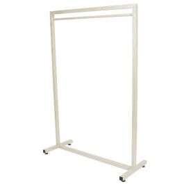 EQUIPO DE TIENDAS : Percheros rectos crudo grande 180cm x 125cm