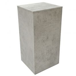 NOVIT&Agrave; : Podio grigio cemento 50 x 50 x 100 cm