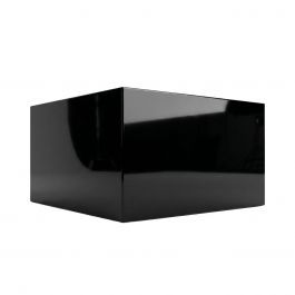 EQUIPO DE TIENDAS : Podium brillante negro per negocios 50x50x25cm
