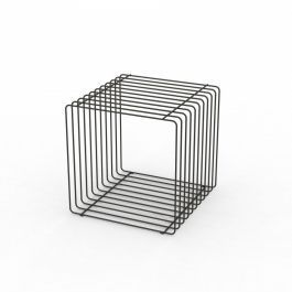 NOVIT&Agrave; : Podium metal nero 40 cm