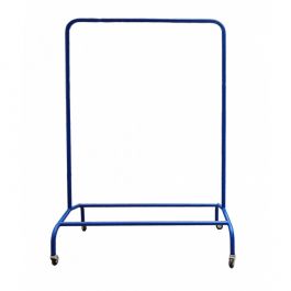 AGENCEMENT MAGASIN : Portant pliable xxl bleu avec structure renforc&eacute;e