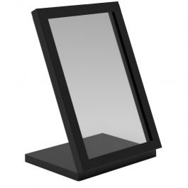 AGENCEMENT MAGASIN : Porte affiche a4 noir