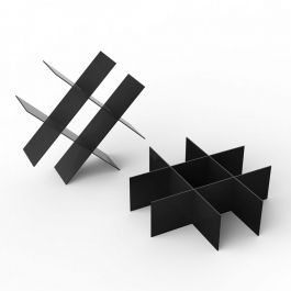 MATERIEL AGENCEMENT MAGASIN : Pr&eacute;sentoir noir pour ceintures