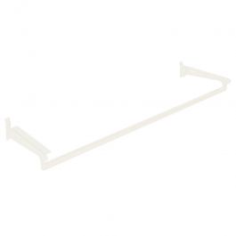 EQUIPO DE TIENDAS : Soporte de estante de blanco con barra de sastrer&iacute;a
