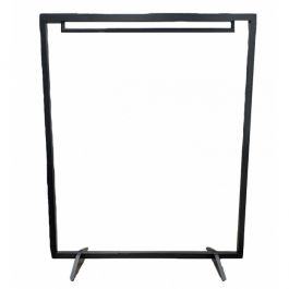 AGENCEMENT MAGASIN : Syst&egrave;me d'agencement modulaire noir h195 cm