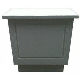 LADENAUSSTATTUNG : Weiss holz thenkenanlage 100 cm