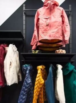 Expositor mural para tienda de 1 metro