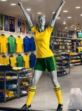 Female sport mannequins