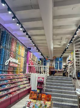 Spots sur rail Led noirs 3500 KELVIN